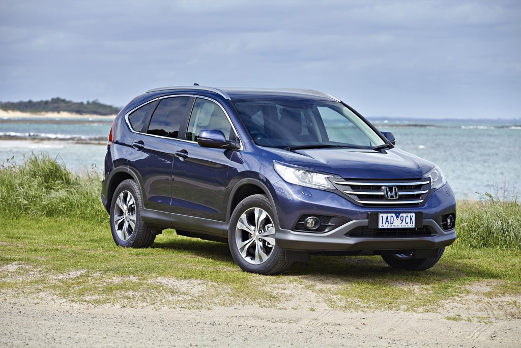 The new Honda CR-V oil-burner. The new Honda CR-V oil-burner.